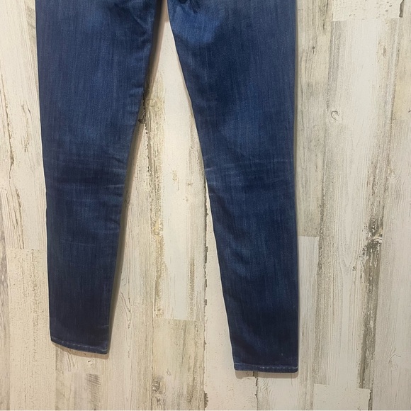 Mother The Double Fray Charmer Skinny Jeans- Take The Edge Off size 24 - Picture 6 of 8